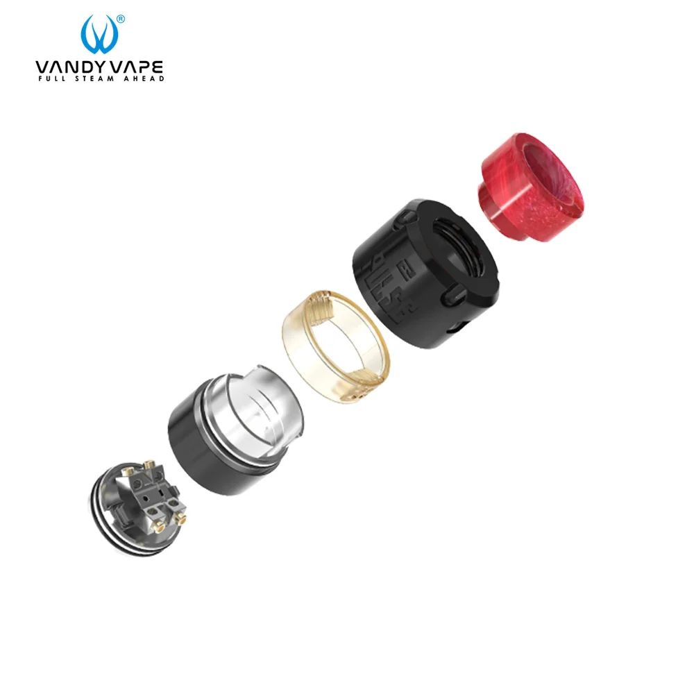 Оригинальный Vandyvape импульса V2 RDA танк 2 мл Ёмкость Совместимость Пульс двойной Mod к