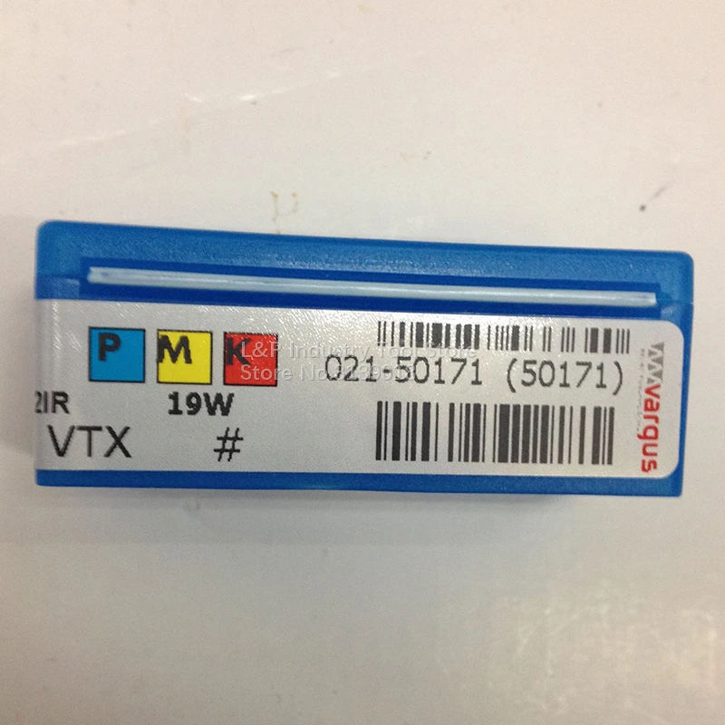 Новый оригинальный Vargus Vardex 2IR 19 Вт VTX карбидные вставки для внутренней резьбы