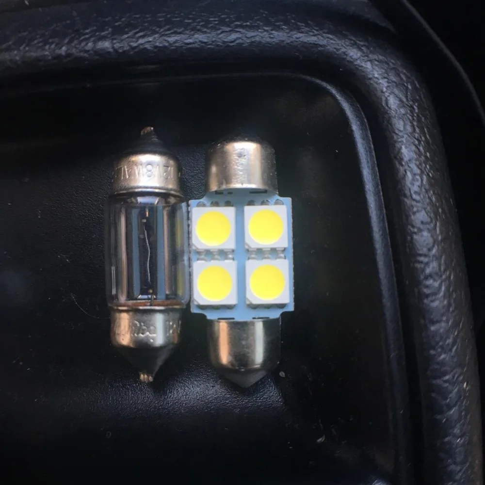 8 шт. белые светодиодные фонари комплект для интерьера 2004 2012 Toyota Prius C V Шаг