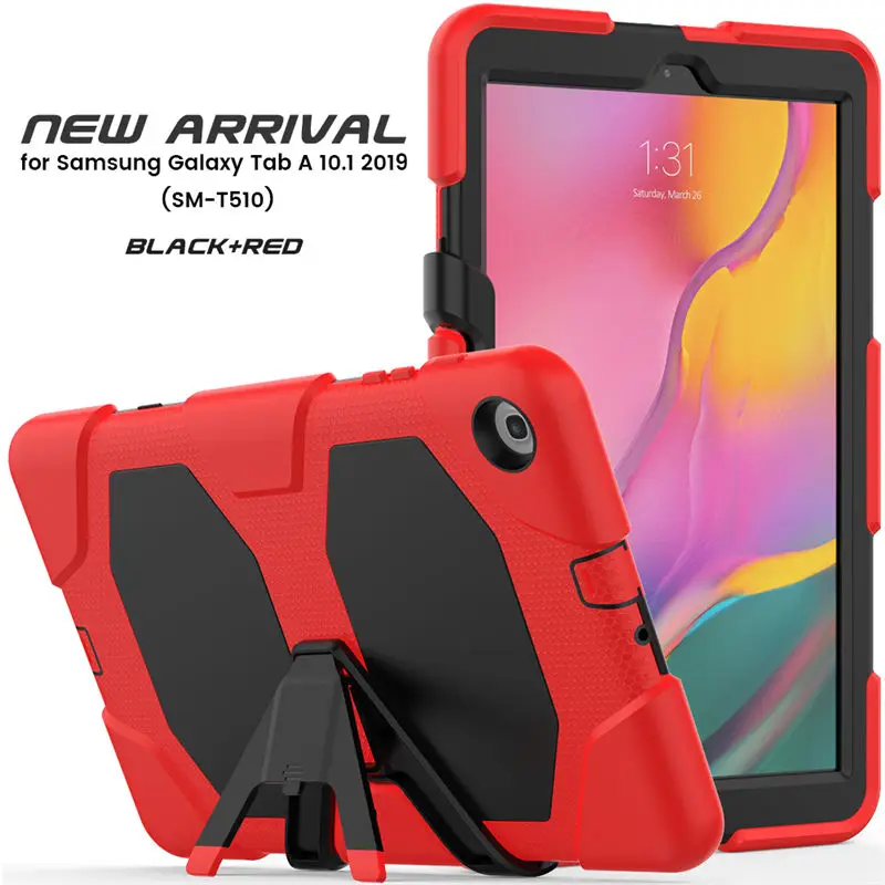 Чехол для samsung Galaxy Tab A 10,1 T510 T515 SM-T510 SM-T515 чехол для планшета противоударный сверхпрочный чехол с подставкой