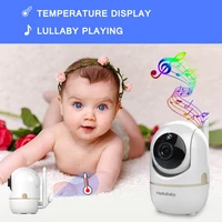 hellobaby monitor camera sends instant alerts connection baby unit monitor for hb65 whenever baby%e2%80%99s crying smart tracking 355%c2%b0 c