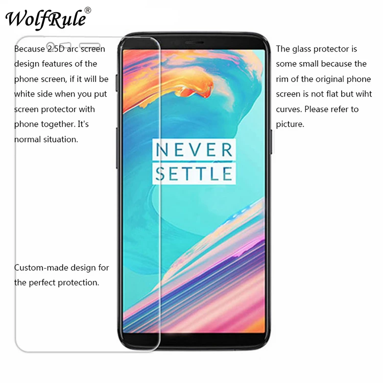 2 шт протектор экрана Oneplus 5 T закаленное стекло для Oneplus 5 T стекло против царапин телефон пленка Oneplus5T A5010 стекло 6,01"