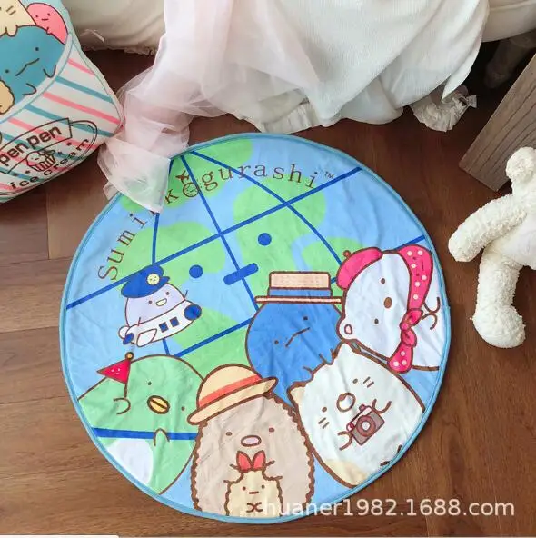 Японская анимация sumikko gurashi doll San X угловой био плюшевый нескользящий напольный