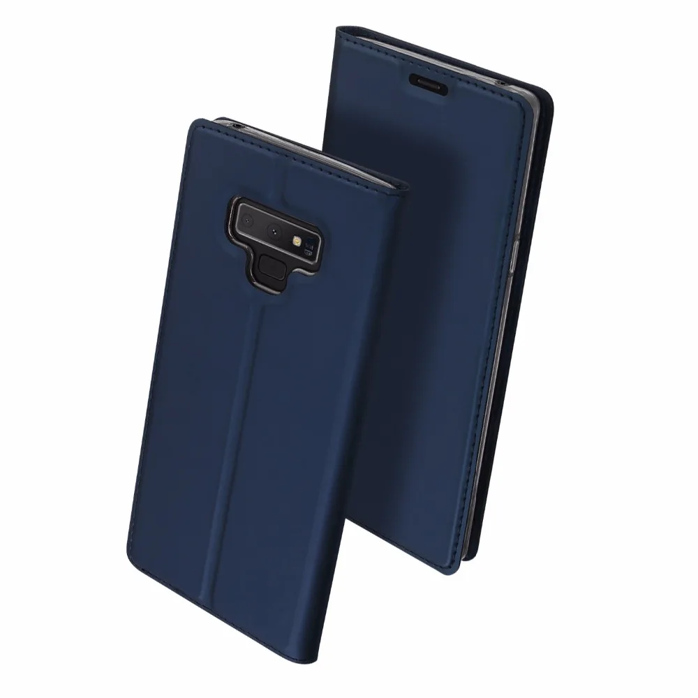 Флип-кейс из искусственной кожи для Samsung Galaxy Note9 чехол бизнес-кошелька чехлы с