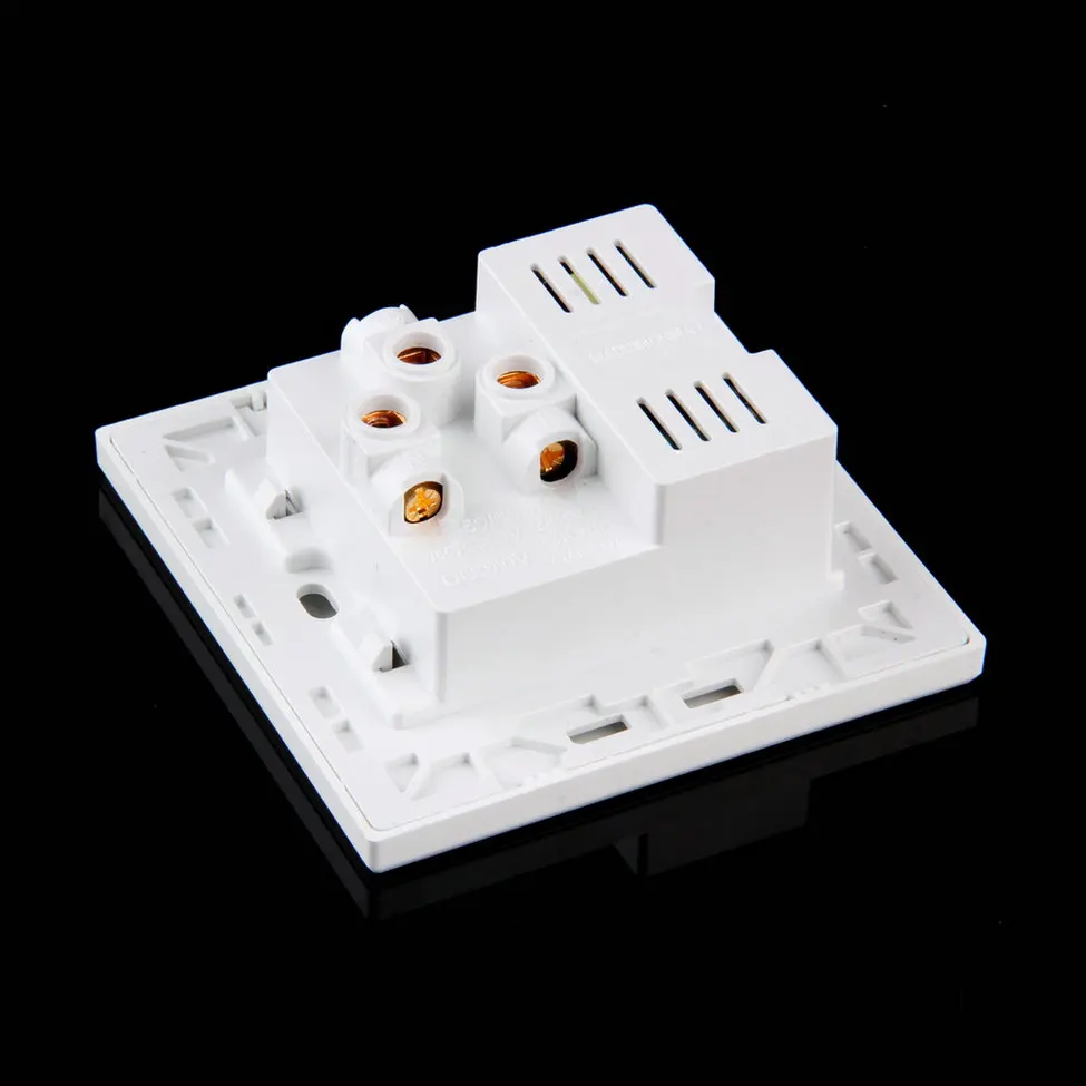 Двойной USB порт электрическое настенное зарядное устройство док станция розетка