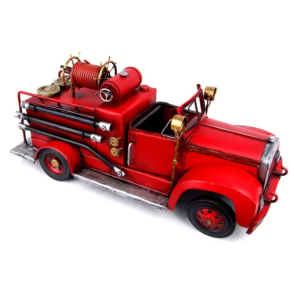 European home accessories fire engine model fashion creative furniture office decorations ornaments artwork | Игрушки и хобби