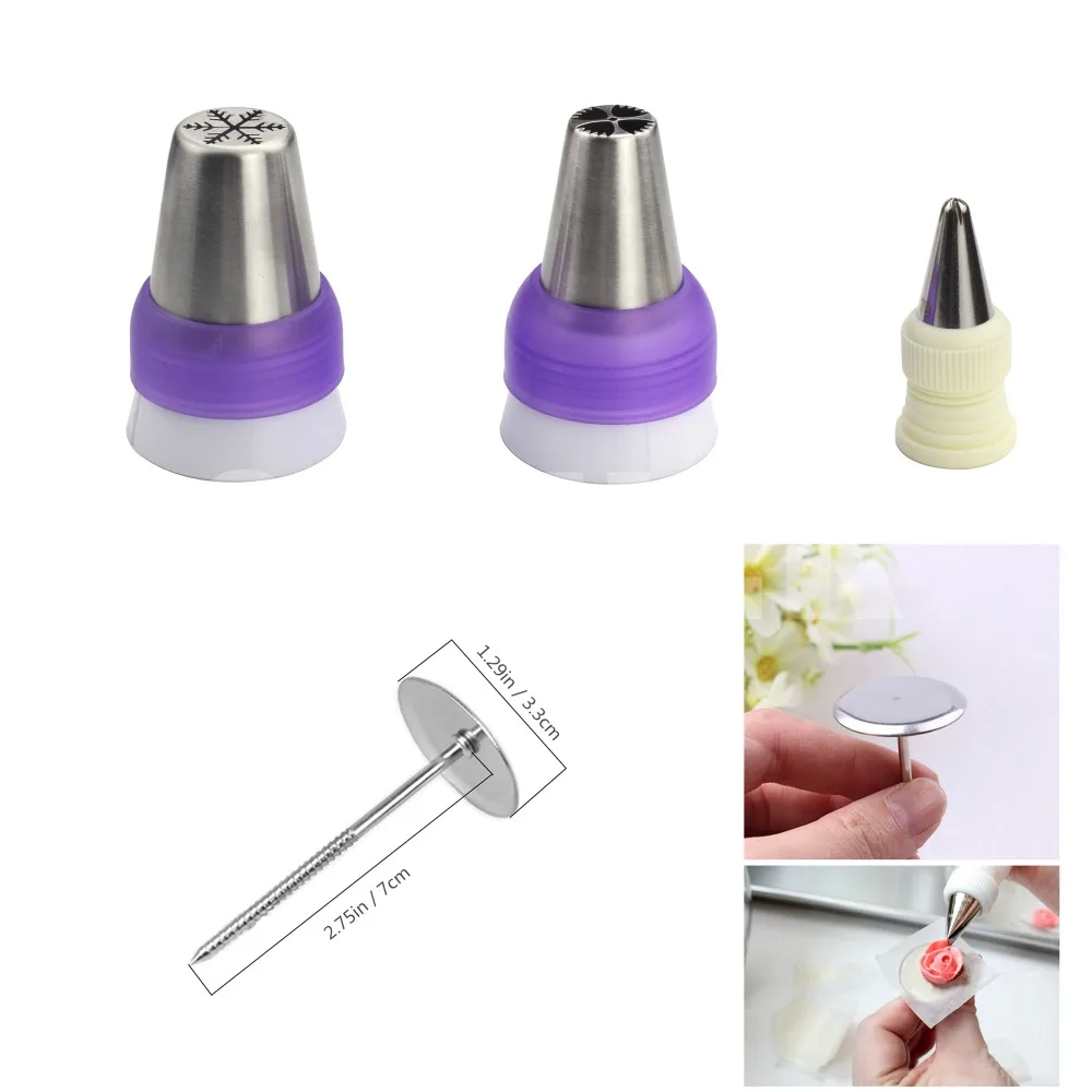 69 шт. инструменты для украшения торта из нержавеющей стали русские насадки