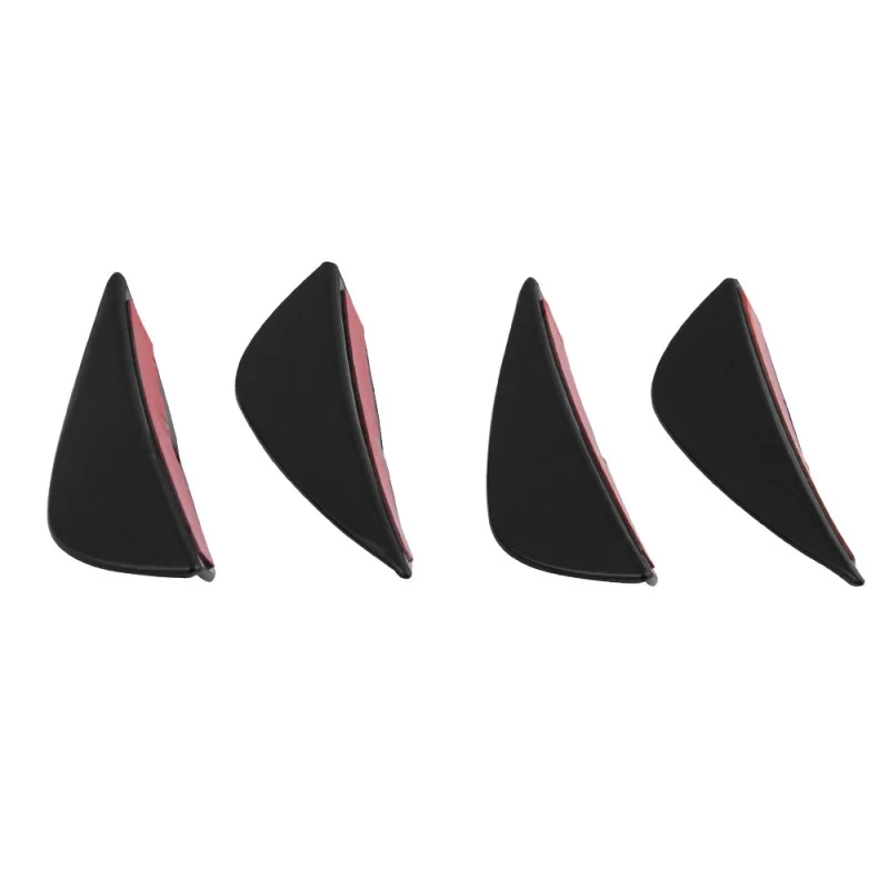 4 шт./компл. спойлер для автомобиля из углеродного волокна Canards Splitter Fin Air Knife Auto Body