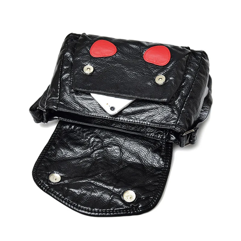 Женские сумки-лоскуты из мягкой кожи дизайнерские черные винтажные сумки на