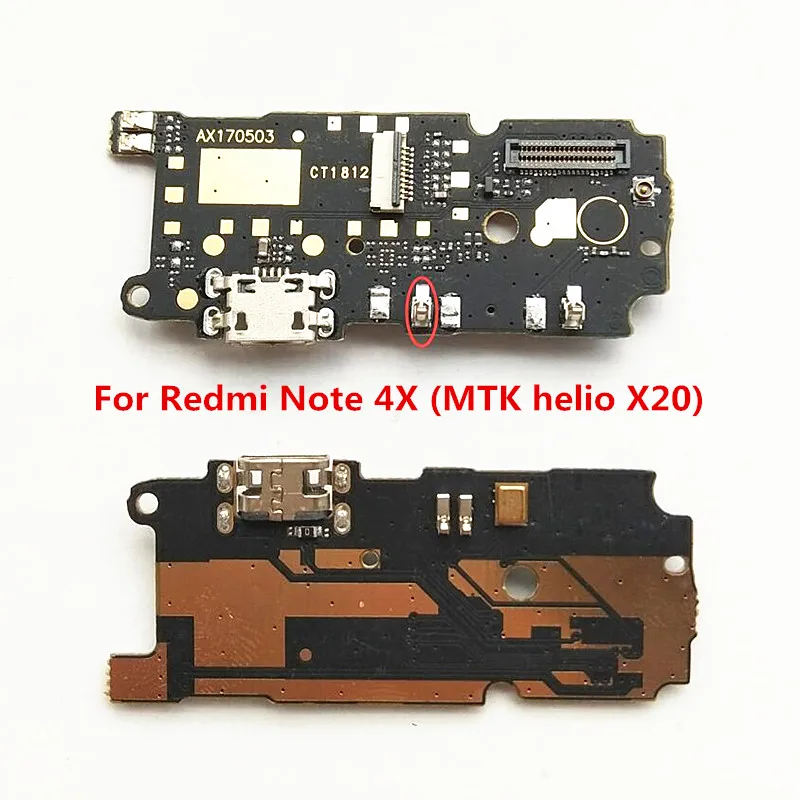 USB зарядное устройство док станция гибкий кабель для Xiaomi Redmii Note 4 4X MTK 2017 зарядная