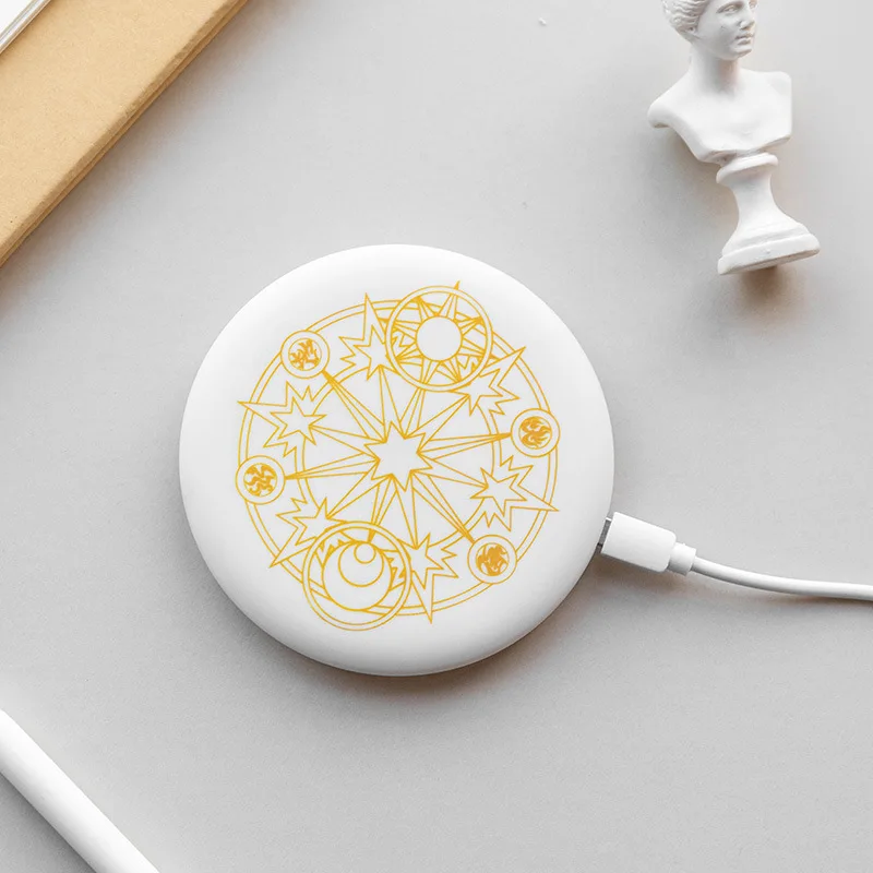 Cardcaptor карта captor sakura sailor moon розовый clow карты Беспроводное зарядное устройство