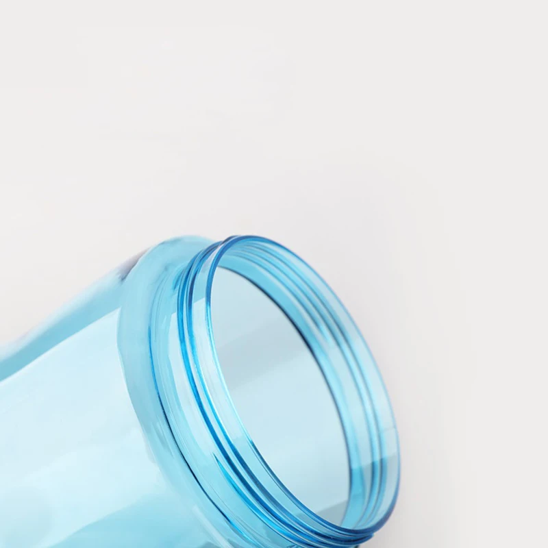 2100 мл большая емкость пластиковая Bpa бесплатная бутылка для воды портативная