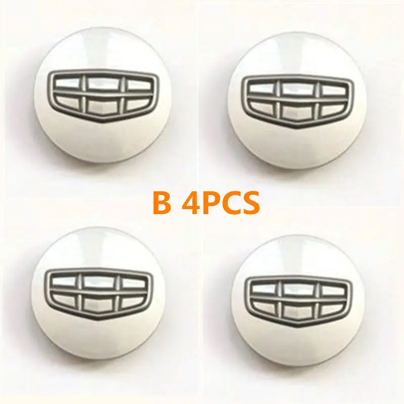 B 4PCS Для Geely Atlas, Boyue, NL3, SUV, Proton X70, Emgrand X7 Sports, GL, GS, автомобильный колпак колеса - Цвет: B 4PCS