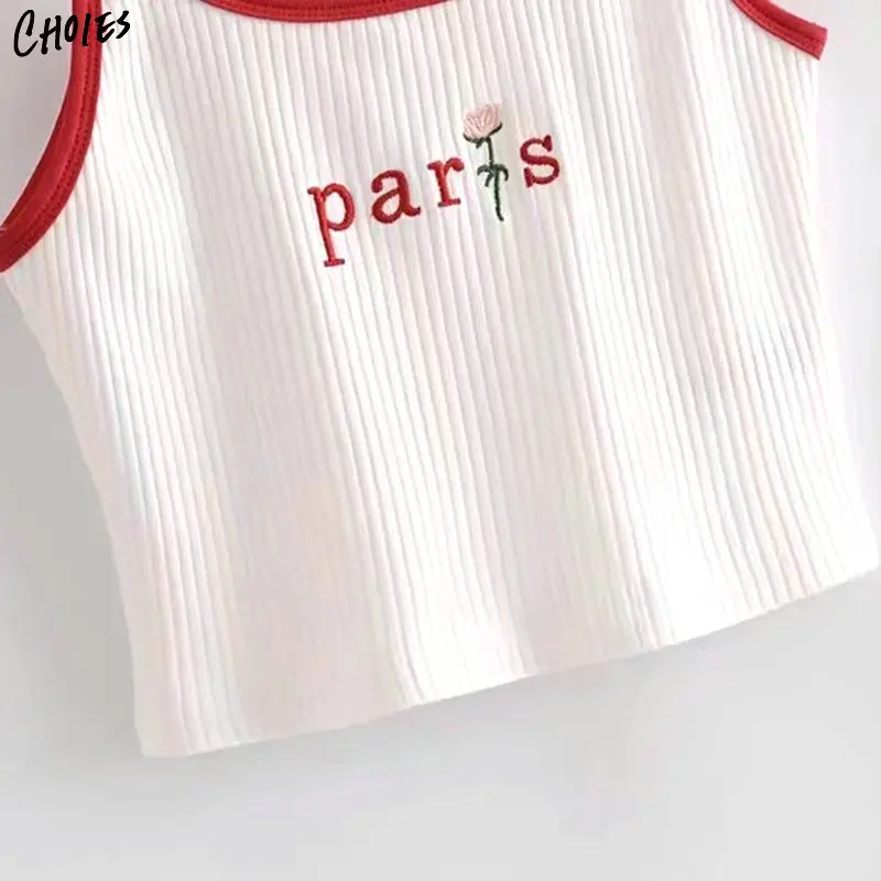 Четыре цвета на бретельках с буквенным принтом розы топы вышивкой Camiseta feminina