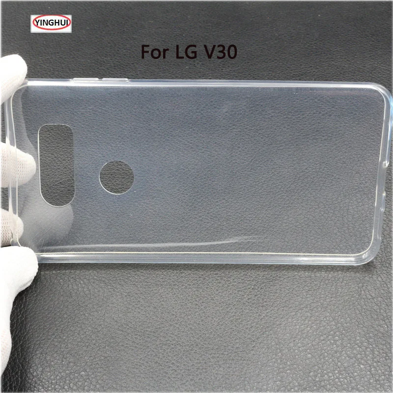 YINGHUI для LG V30 H930 чехол силиконовый ультра-тонкий прозрачный мягкий тонкий из ТПУ