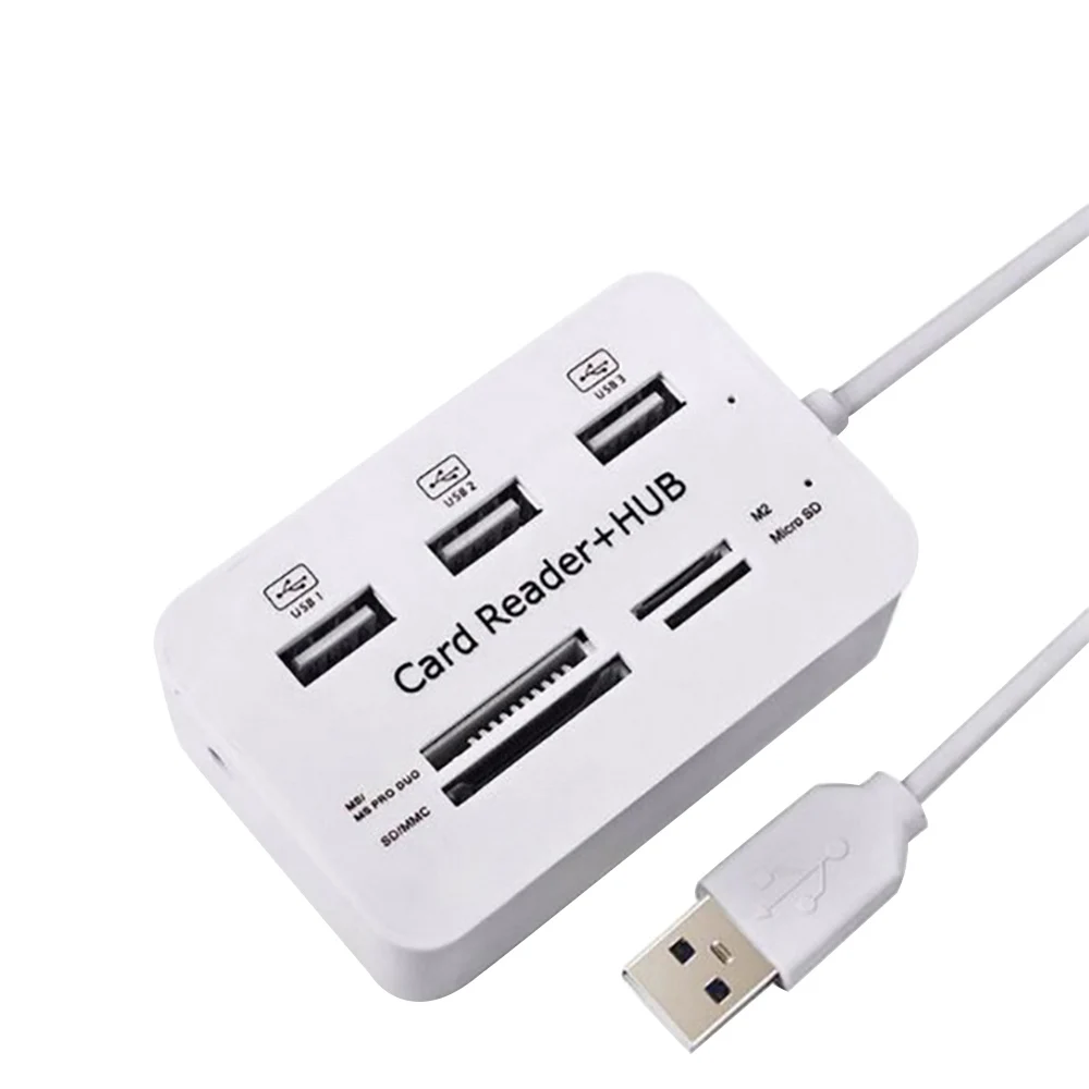 USB-разветвитель usb-хаб 2 0 разветвитель Micro USB типа C кардридер все в одном адаптер