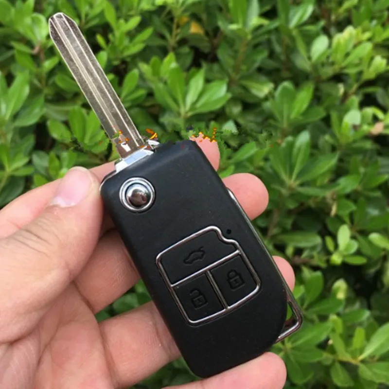 DAKATU Modified 2/3 Buttons Remote Car Key Shell Folding Flip Case Cover For Toyota Camry Corolla Reiz RAV4 Auto | Автомобили и