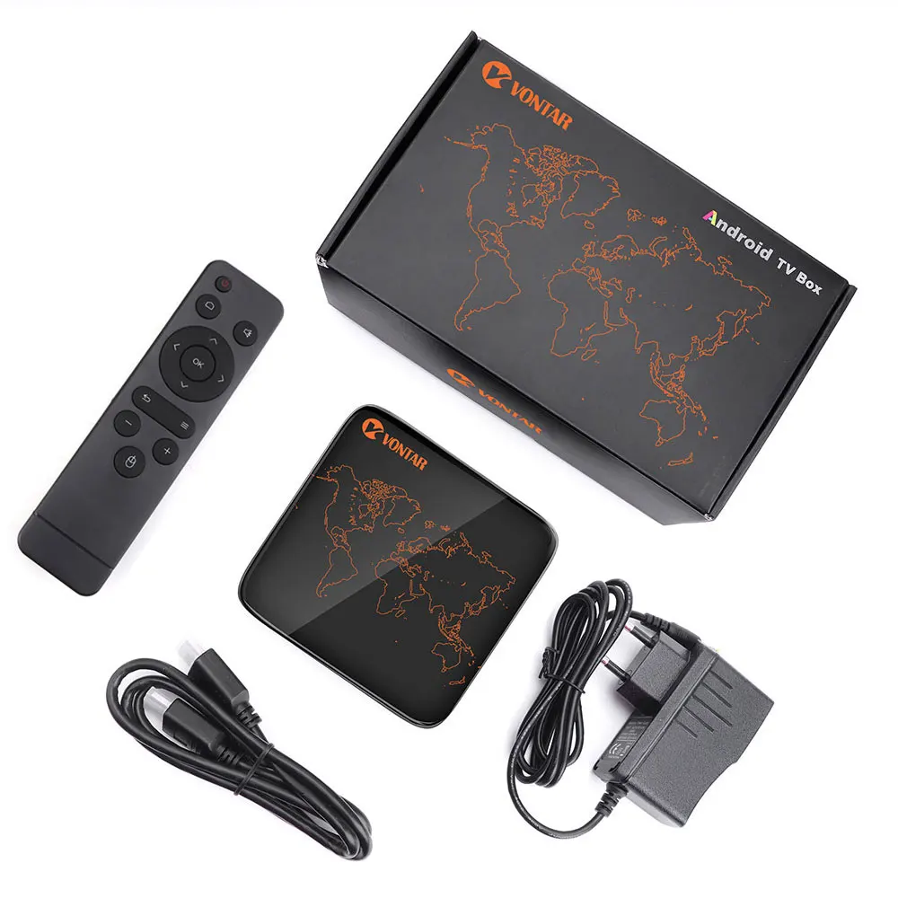 2 ГБ 16 Android ТВ Box Amlogic S905W 4 ядра 2.4g WiFi H.265 К 30fps Google Play Store Youtube Сталкер Декодер каналов