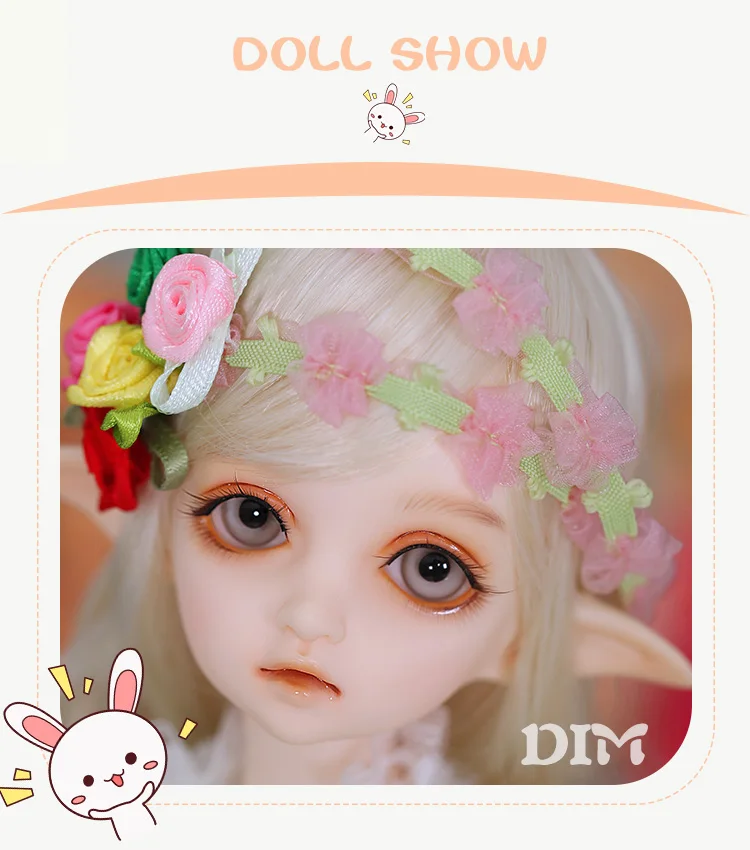 OUENEIFS Flowne1/4 BJD SD Кукла Смола полный набор посылка Комплект DIM