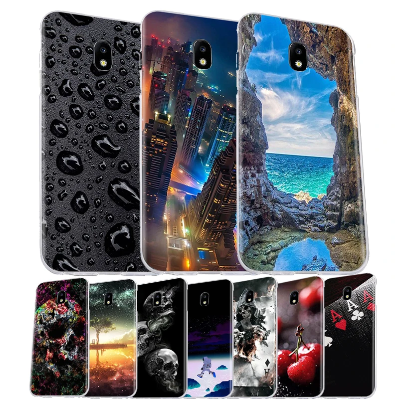 Case For Samsung Galaxy J3 2017 Silicone 3D Cat for Cover j330F Cute | Мобильные телефоны и аксессуары