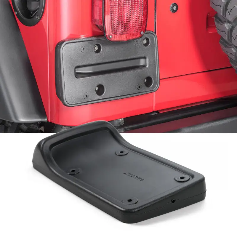 1997-2006 для Jeep Wrangler TJ задняя Рамка Номерного Знака Держатель монтажный кронштейн |