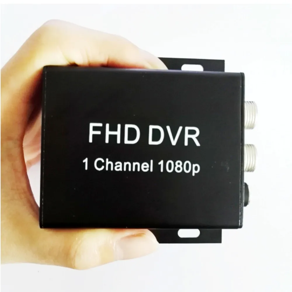 Оптовая продажа 10 шт./лот 1 канал FHD DVR поддержка 1080 TVI AHD камеры автомобильный