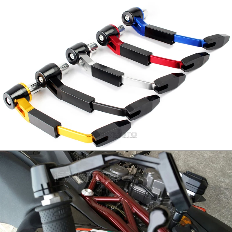 

CNC universal Motorcycle Brake Cluth Lever Guard 7/8" Protection Handguard Hand Guard For Aprilla BMW Honda Kawasaki KTM Ducati