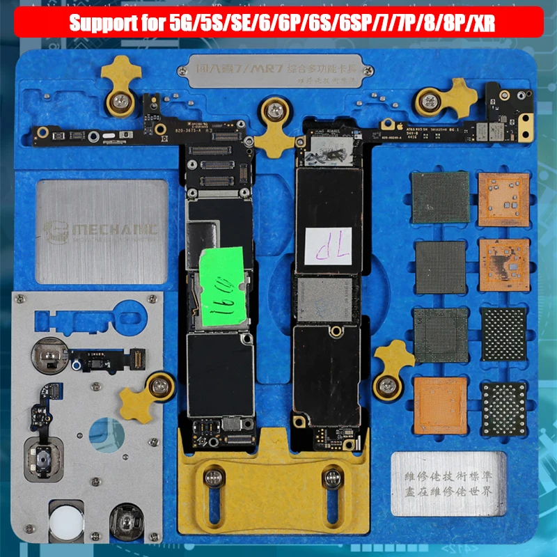 

Circuit Board PCB Holder Jig Fixture Work Station for iPhone XR/8P/8/7P/7/6SP/6S/SE/6P/6/5S/5 Logic Board A7-A12 Chip Repair