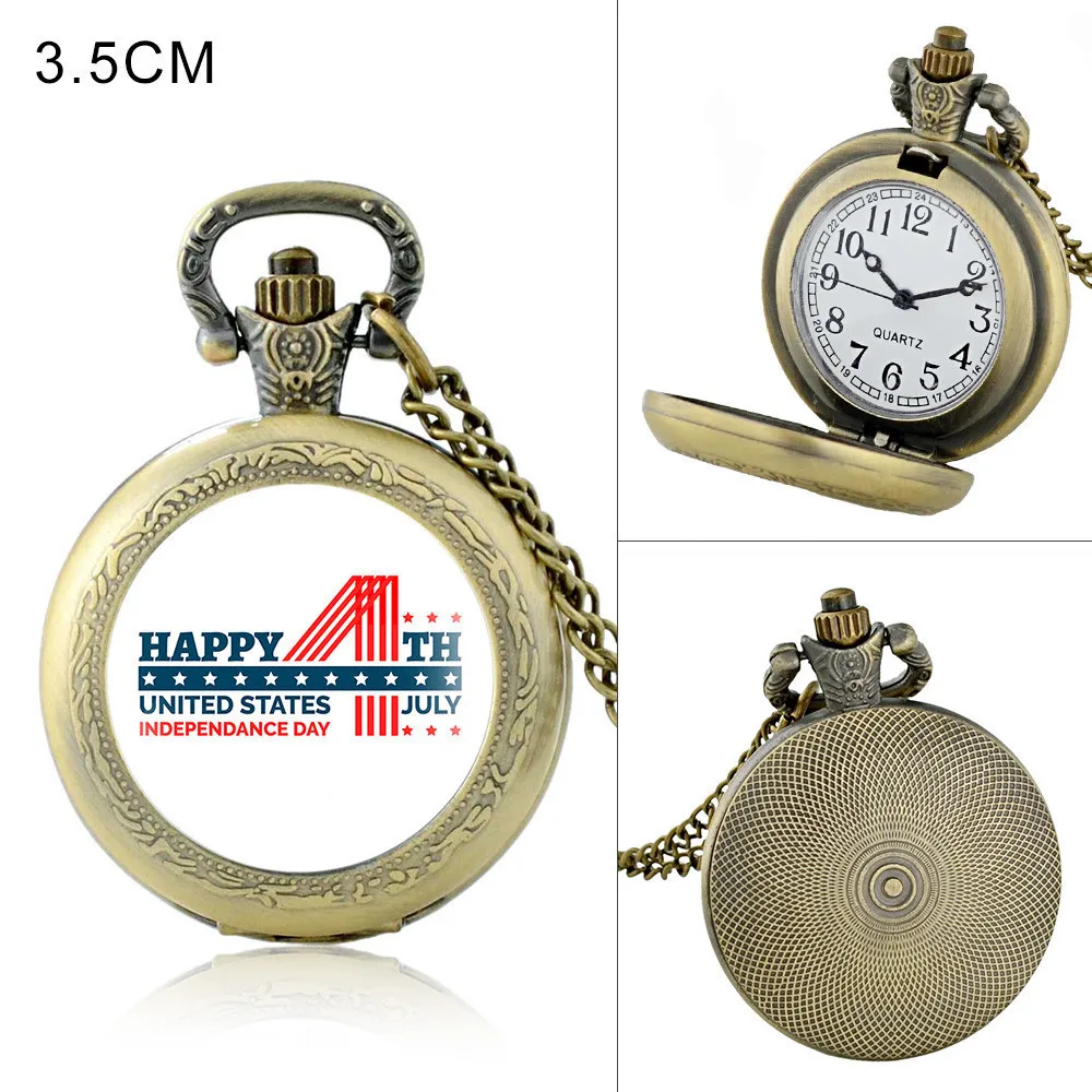 

Black Bronze Silver Color Available Full Hunter Quartz Fob Retro Pendant Pocket Watch Chain Gift