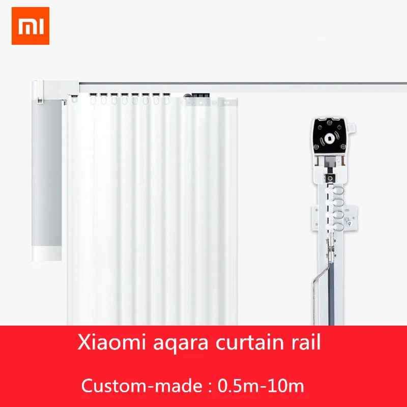 xiaomi mi jia aqara карниз, Zigbee wifi работает с mi home app xiaomi умный пульт дистанционного управления бесшумный карниз