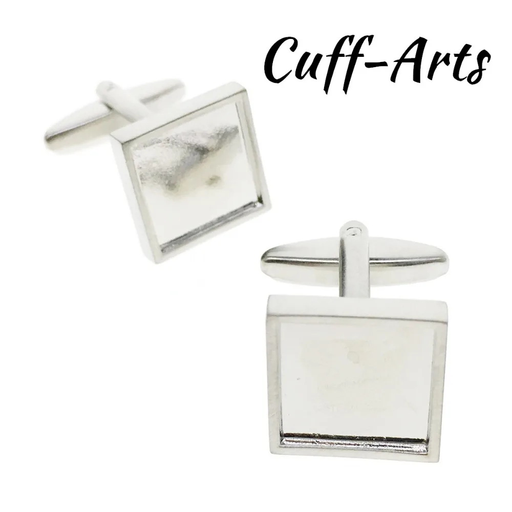 

Men Cufflinks For Arts and Crafts Gift Recess Cuffiinks Weddings & Men DIY Jewelry 12.5*1mm Inside by Cuffarts C20002