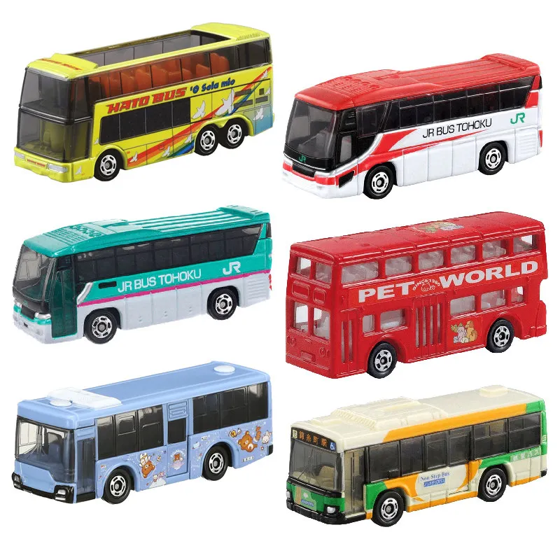 Takara Tomy Tomica металлическая модель модели автобуса игрушечные автомобили