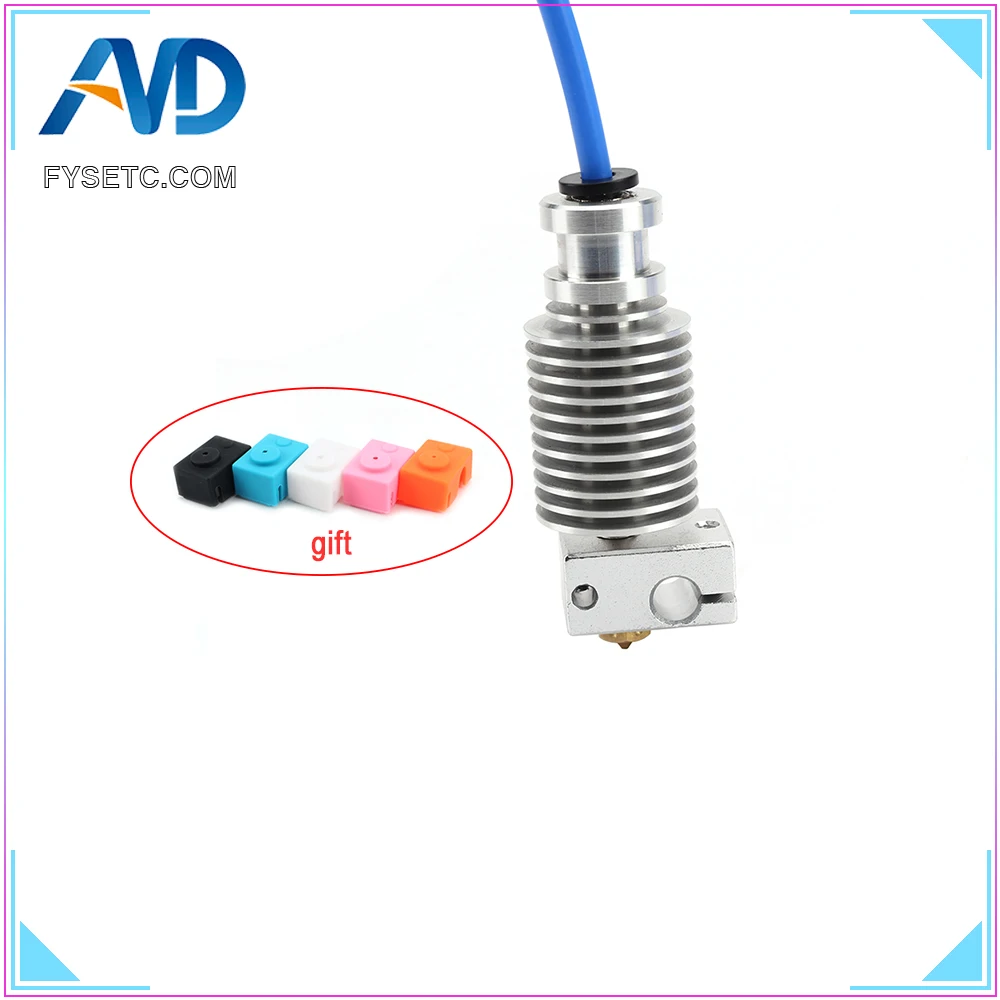 Обновленный радиатор для экструдера MK3 Hotend 1 75 мм Direct & Bowden с E3D Block V6 Nozzle PT100 Prusa I3