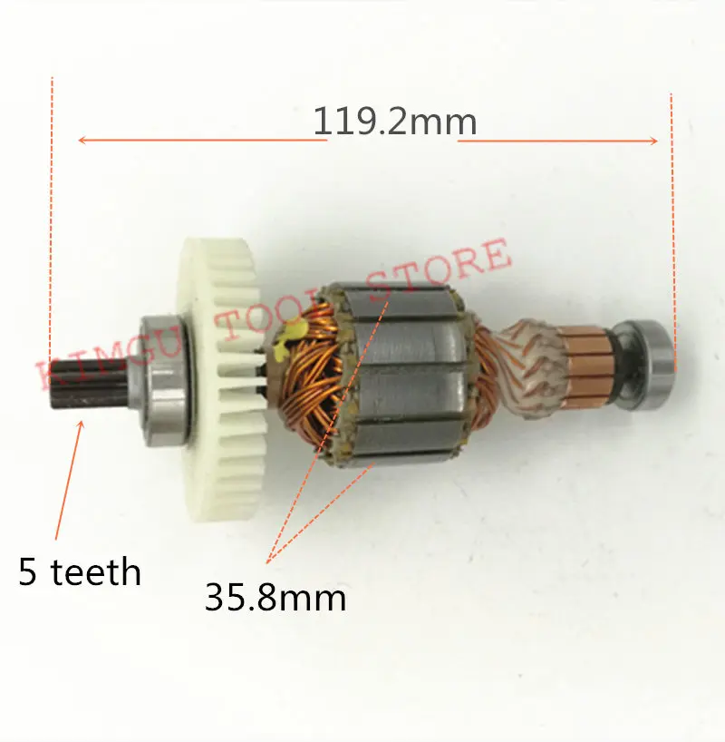 

Подлинный якорь в сборе для Hitachi 360809 DH18DSL DH18DMR DH18DL перфоратор