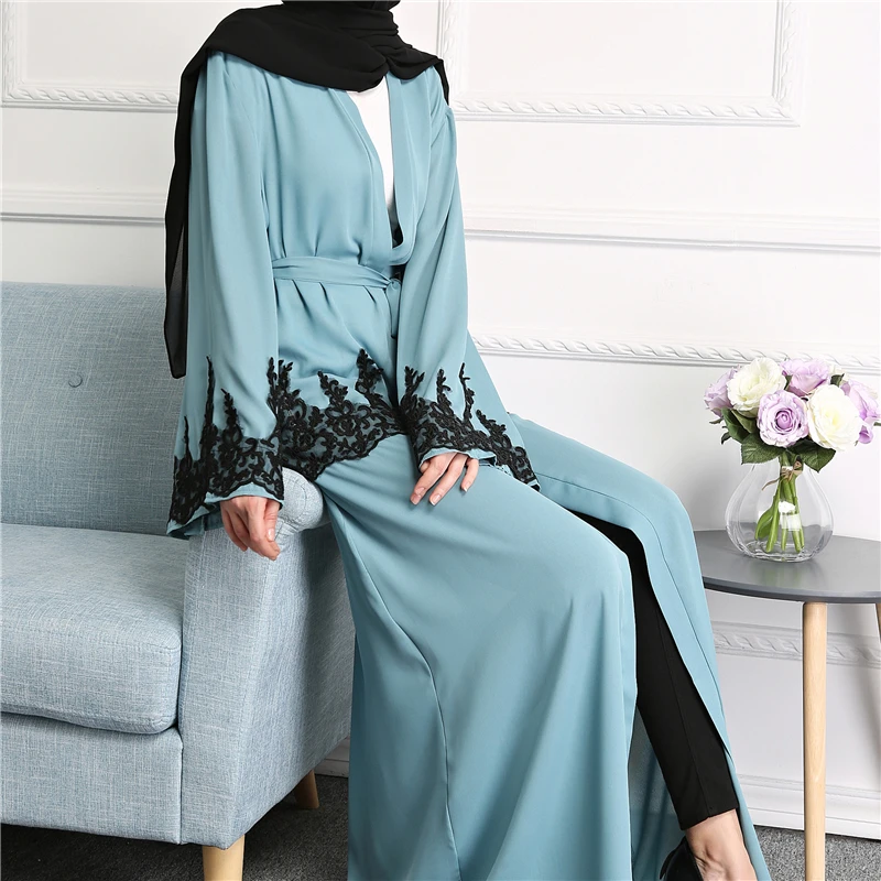 Брендовое модное мусульманское платье 2020 абайя винтажное платье-кафтан платья