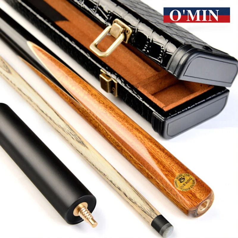 King-CaseC Набор кия для снукера О 'мин Кинг, 3/4 шт., чехол с удлинителем, 11,5 мм, наконечник для снукера, бильярдный набор для снукера - Цвет: King-CaseC