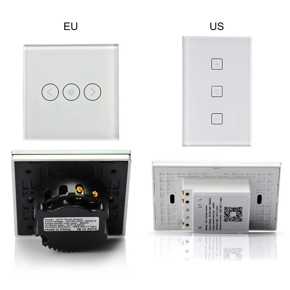 Лидер продаж Wi Fi светодиодный диммер переключатель 220V 110V затемнения Панель