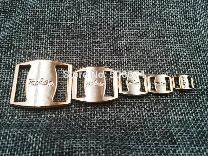 26/21mm 35pcs uv plated rose gold ribbon buckle no fade bow tie acessories Invitation Headband Hair Clip DIY | Украшения и