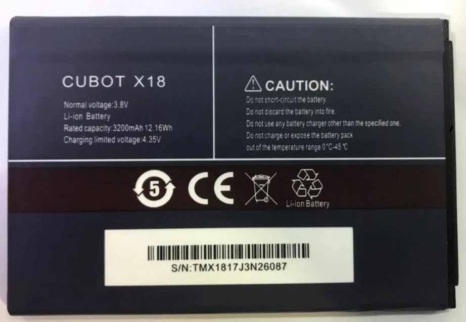 CUBOT X18 батарея 3200mAh запасная для сотового телефона в наличии | Мобильные телефоны и