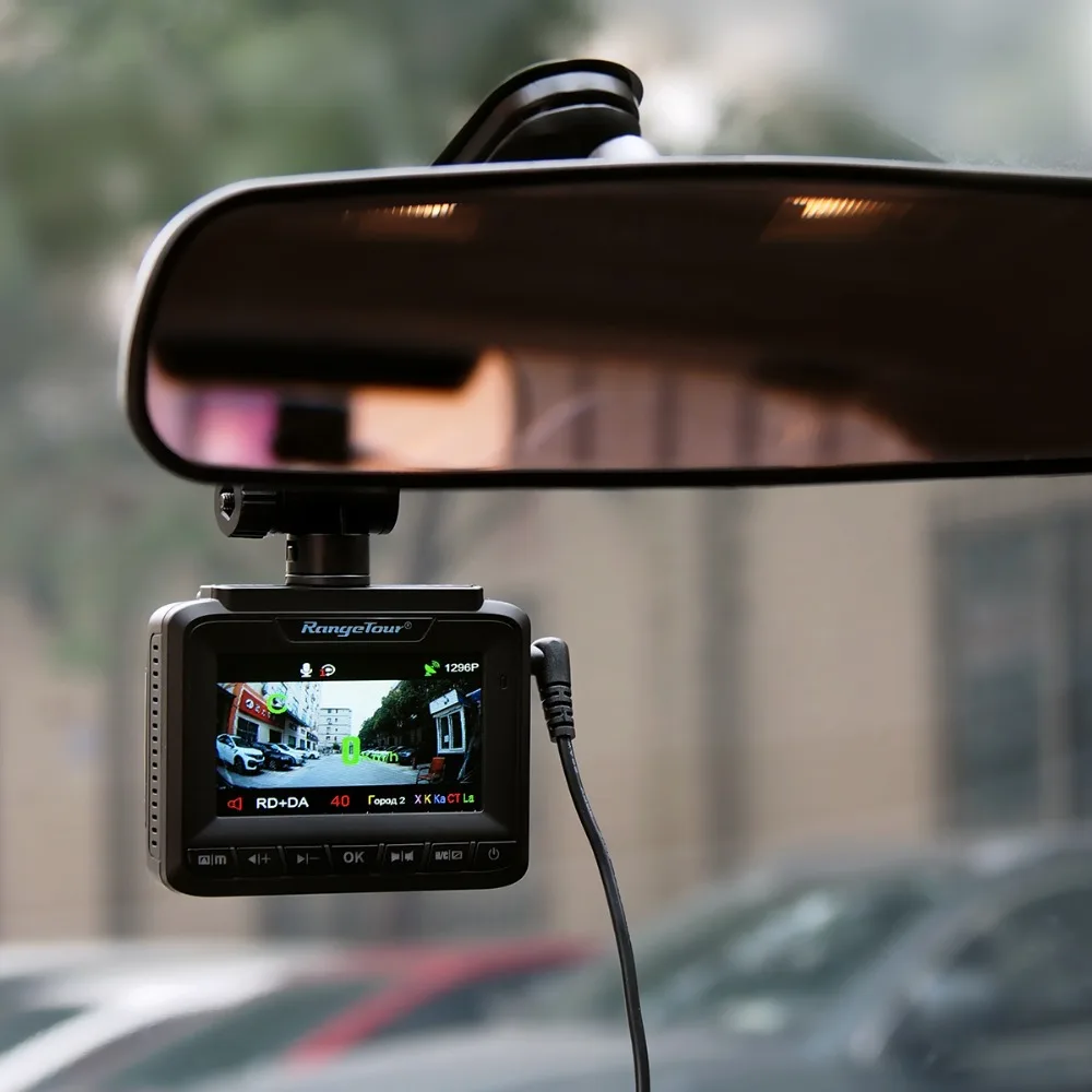 Tekbow Автомобильный dvr 3 в 1 Радар детектор gps Logger Dash Cam Авто рекордер камера 1296 P FHD