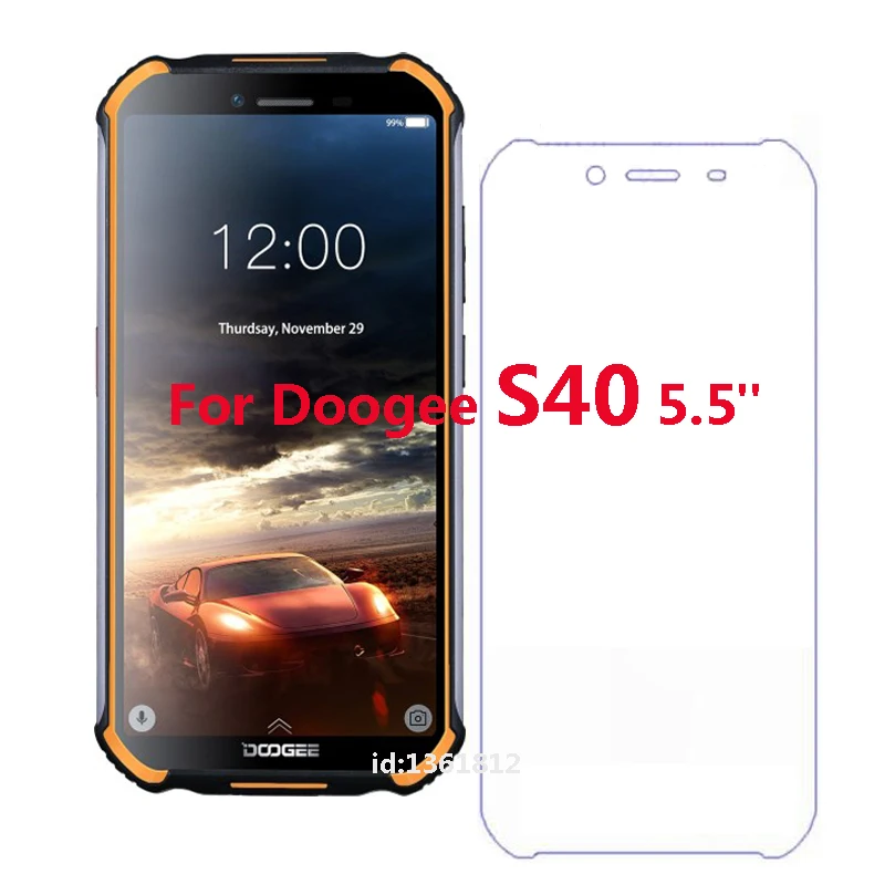 Закаленное стекло Doogee S40 высокое качество Новая защитная пленка для экрана S 40