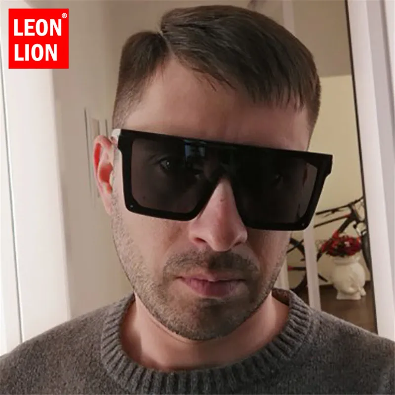 LenLion 2021 винтажные Квадратные Солнцезащитные очки женские роскошные с большой