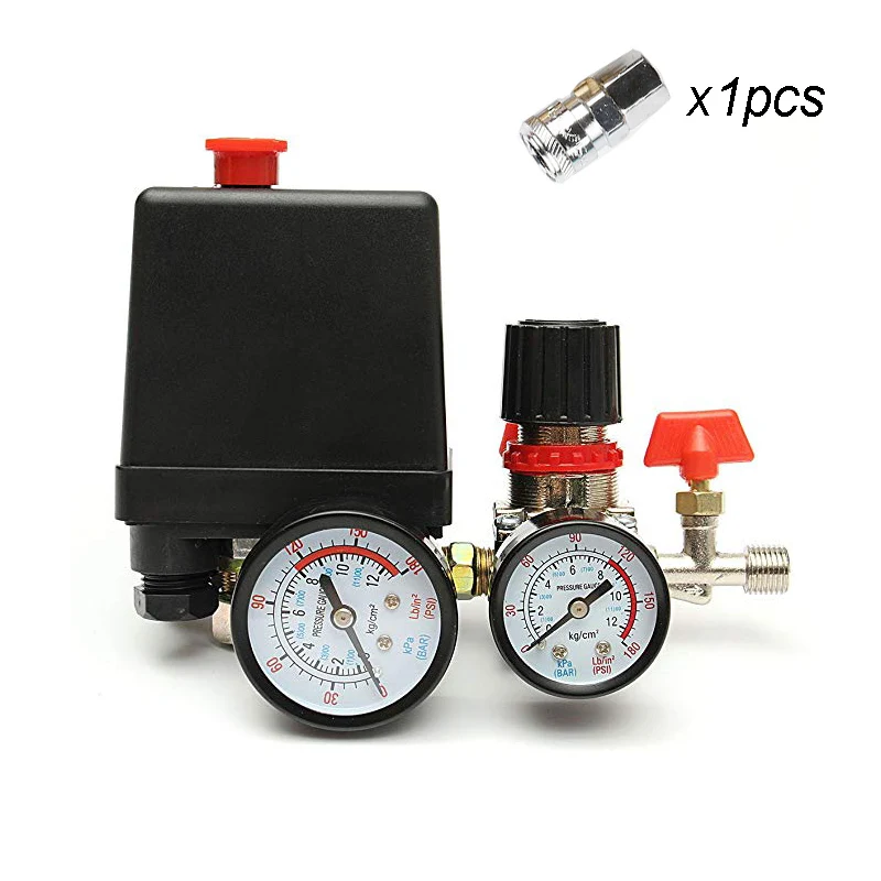120PSI 220 В 16A коллектор Воздушный Компрессор Давление защитный клапан насос