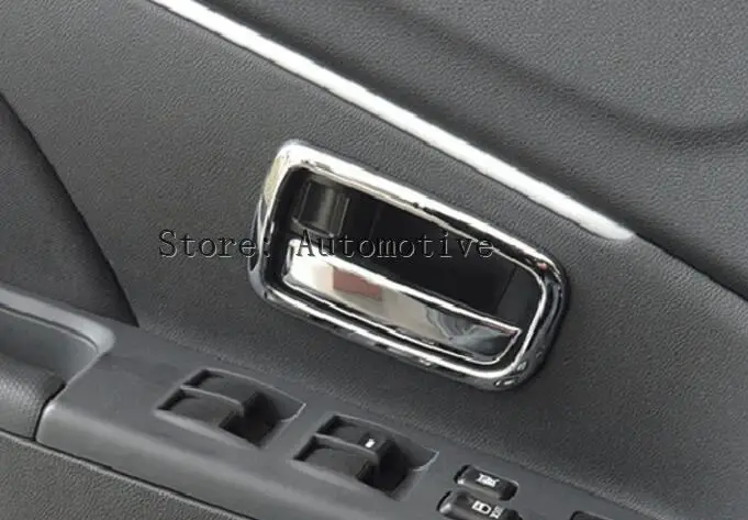 Хромированная внутренняя дверная ручка для Mitsubishi ASX Outlander Sport RVR 2011 2012 2013 2014 2015
