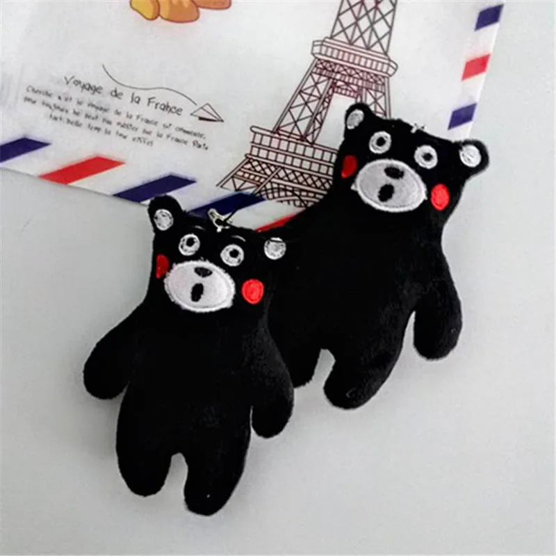 1 милый медведь Kumamoto плюшевая сумка маленький мобильный телефон кукла-подвеска