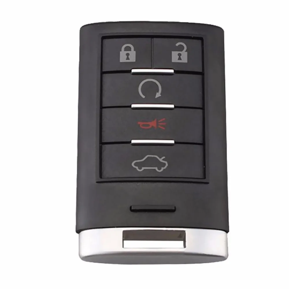 KEYECU для Cadillac CTS 2008-2015 STS 2008 2009 2010 2011 дистанционный брелок ключей M3N5WY7777A 25943676 25943677 315