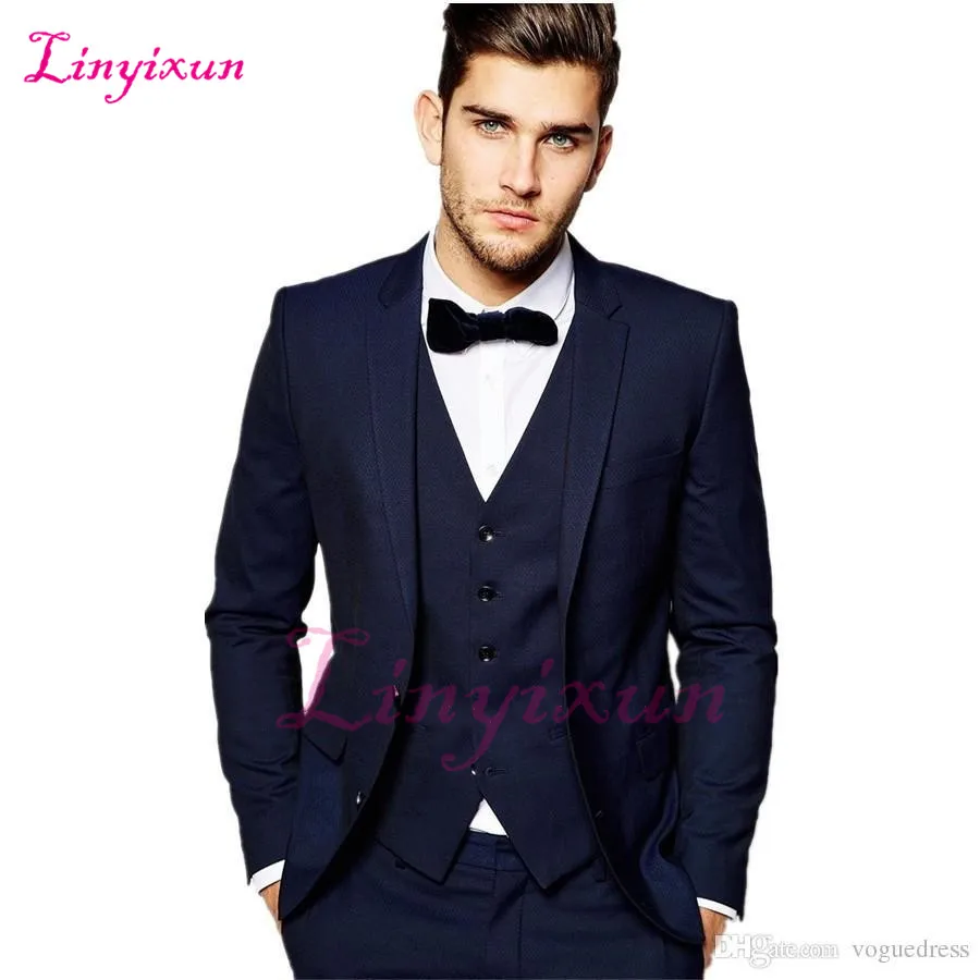 Linyixun костюмы Mariage 2018 Новое поступление зеленый Комплект из 3 х предметов костюм