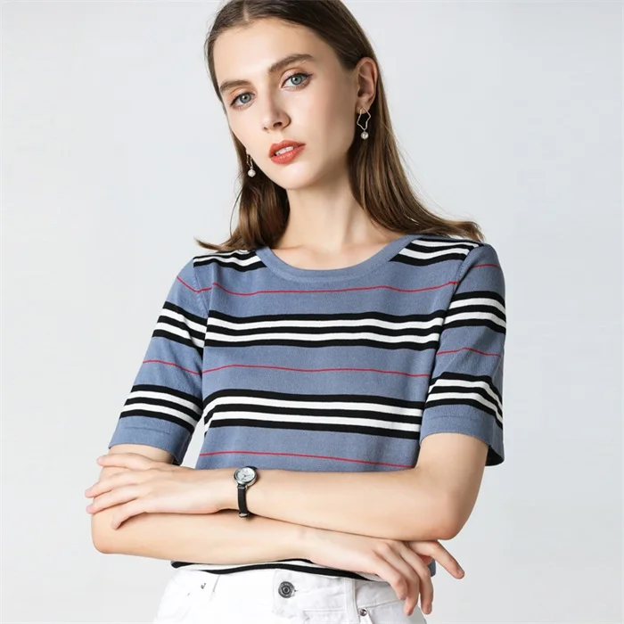 blue Gejas Ainyu, новинка, женская футболка Harajuku, летняя футболка, женская футболка с коротким рукавом, модная футболка, женская футболка, топы, повседневные женские футболки - Цвет: blue
