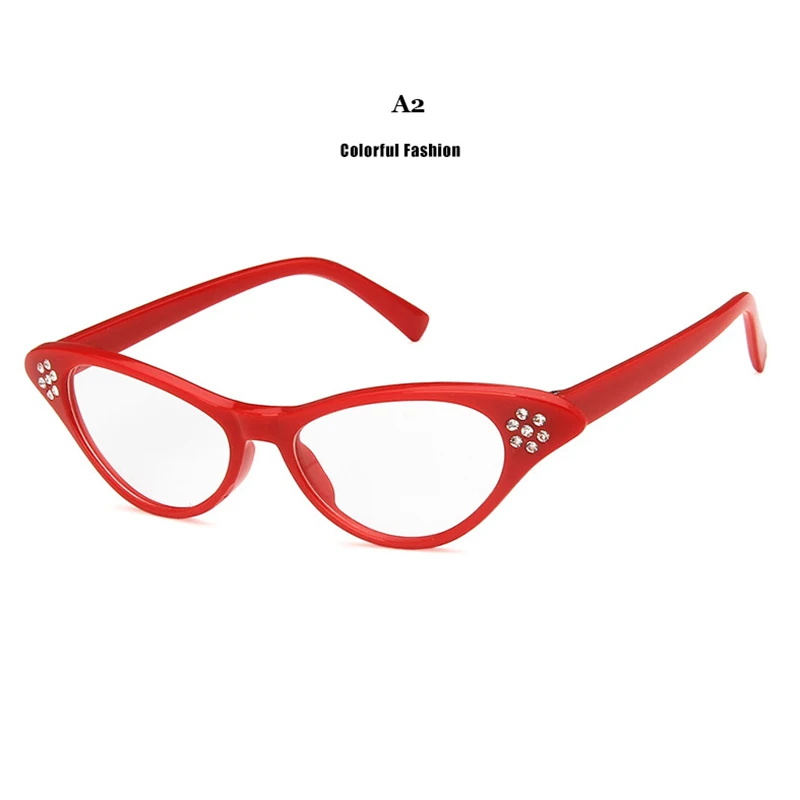 Модные женские очки кошачий глаз оправа в полоску Женские винтажные