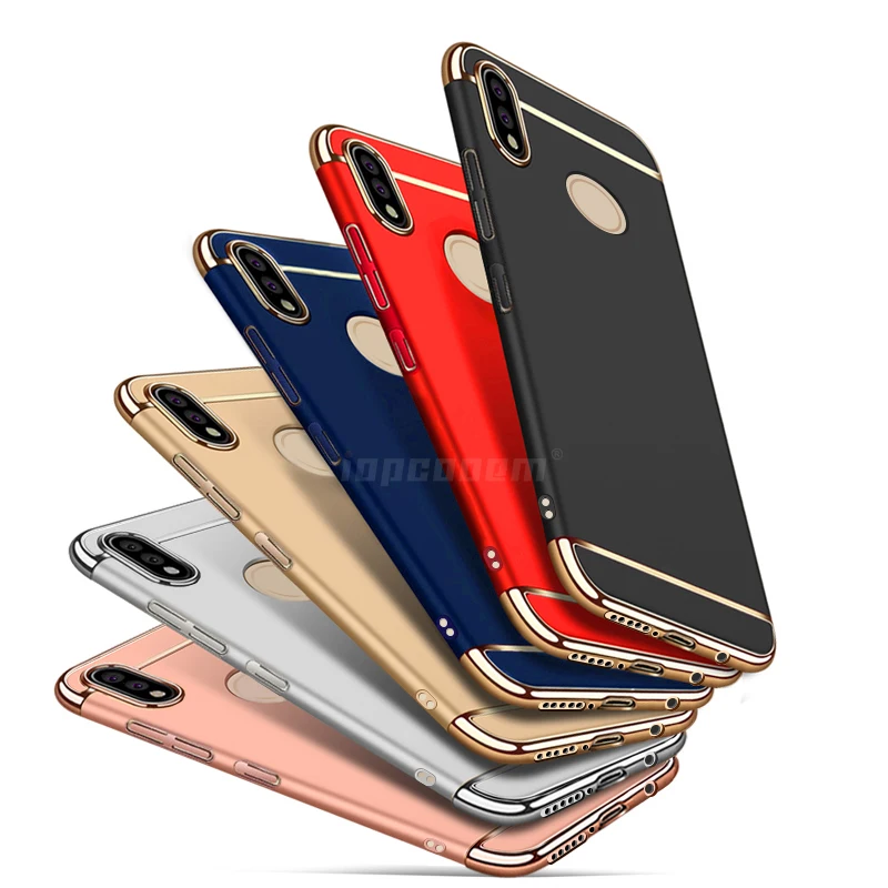 Чехол для samsung Galaxy A6S A9 2018 роскошный чехол 3 в 1 Твердый защитный задней панели A9S